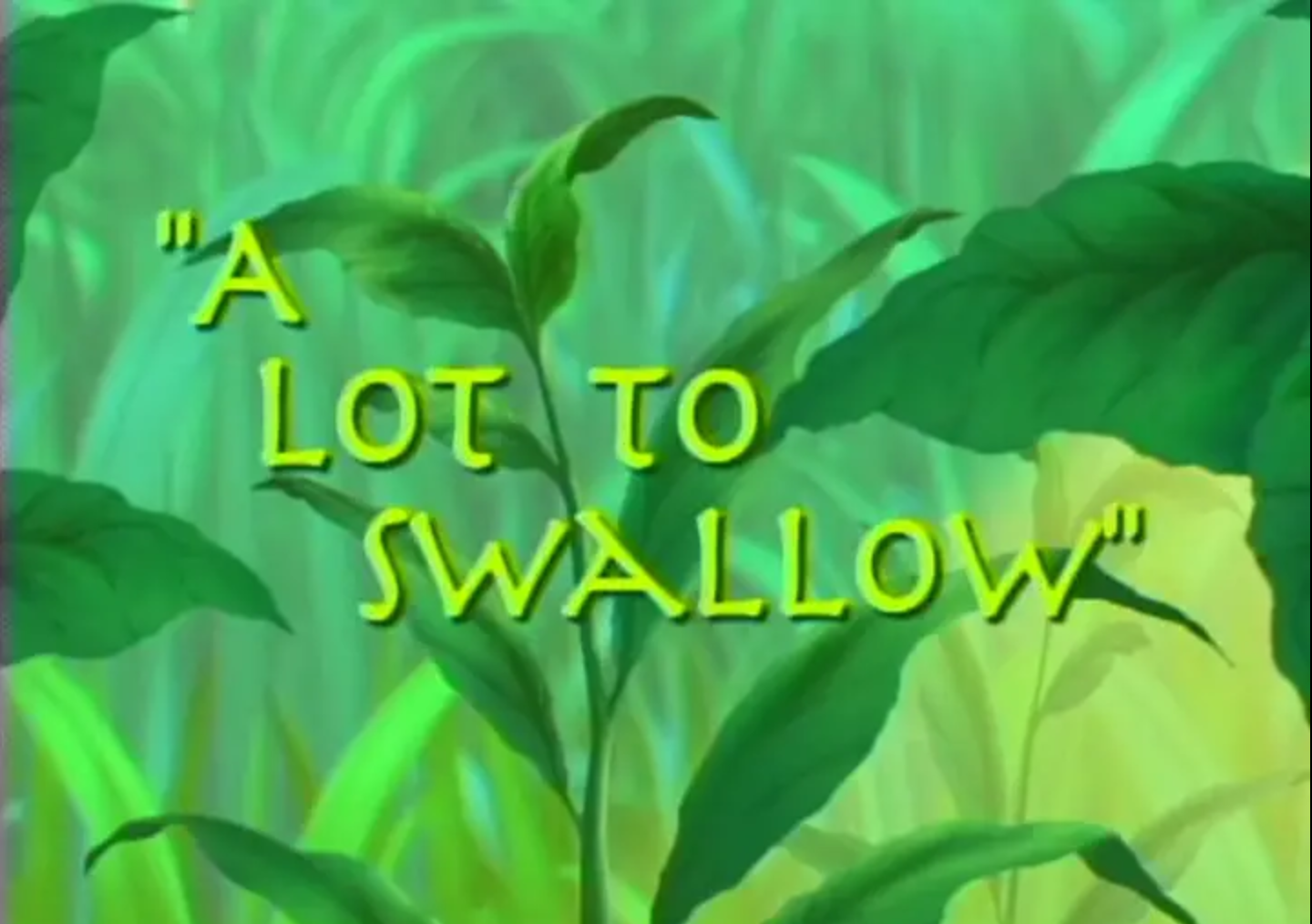 Bugtime Adventures - A Lot to Swallow - The Jonah Story